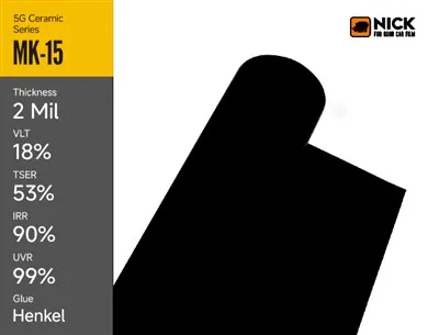 Ceramic cu nuanță auto pentru geamuri ceramice reflectorizante: calitate premium